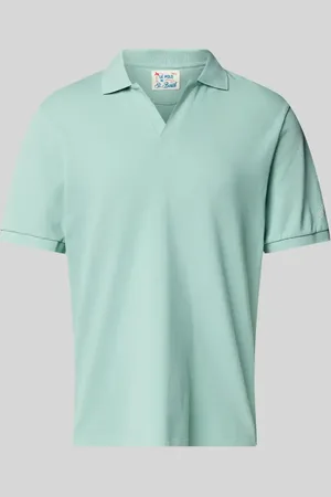 MC2 SAINT BARTH Koszulka polo o kroju regular fit z dekoltem w serek model ‘CHARLES’