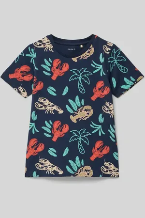 NAME IT T-shirt z okrągłym dekoltem model ‘FELEN’