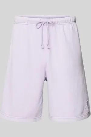 Champion Bermudy o kroju regular fit z wyhaftowanym logo