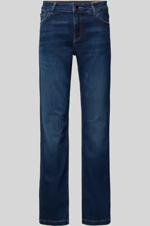 Mos Mosh Jeansy o kroju straight leg z 5 kieszeniami model ‘ASHLEY’