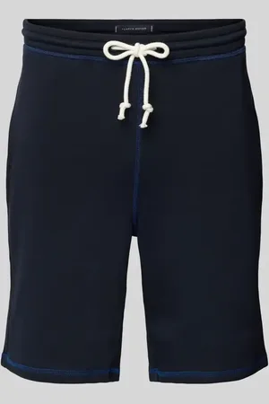 Tommy Hilfiger Szorty z dzianiny dresowej o kroju regular fit z mieszanki bawełny
