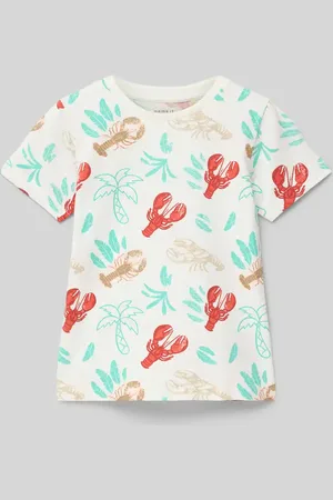 NAME IT T-shirt z okrągłym dekoltem model ‘FELEN’