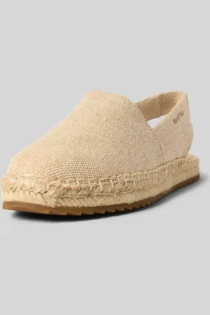 Marc O’ Polo Espadryle z płótna z paskiem z tyłu