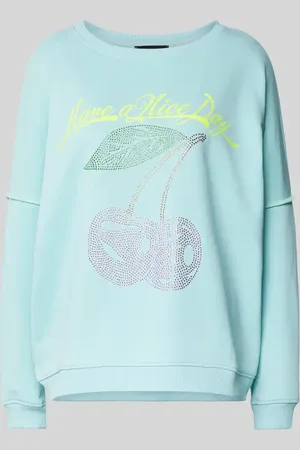 miss goodlife Bluza o kroju oversized z nadrukiem z napisem