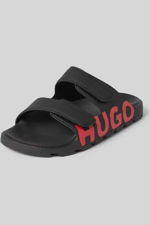 HUGO BOSS Klapki z nadrukiem z logo model ‘Evander’