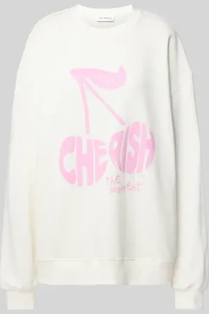 Oh April Bluza o kroju oversized z nadrukiem z motywem i napisem