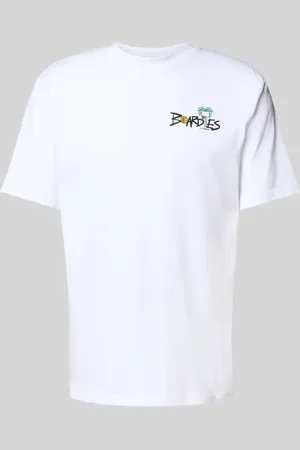 BOARDIES T-shirt z nadrukiem z motywem i logo model ‘Long Shot’