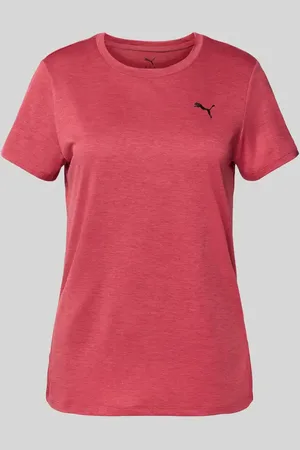PUMA T-shirt z nadrukiem z logo model ‘ESSENTIAL’