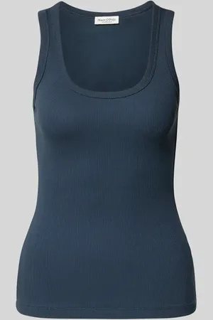 Marc O’ Polo Top o kroju slim fit z mieszanki bawełny