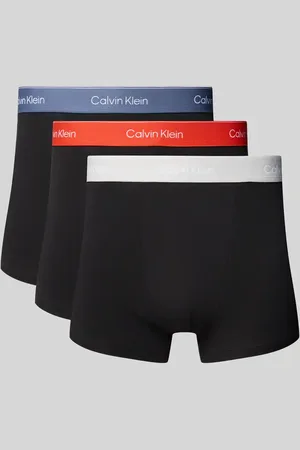 Calvin Klein Obcisłe bokserki z paskiem z logo w zestawie 3 szt.