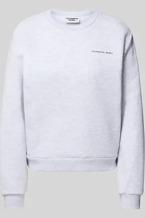 Colourful rebel Bluza o kroju relaxed fit z okrągłym dekoltem