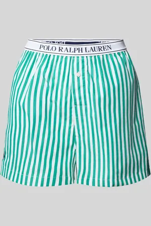 Ralph Lauren Szorty od piżamy o kroju relaxed fit z elastycznym pasem z logo