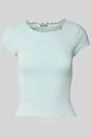 Review T-shirt z falistym dołem
