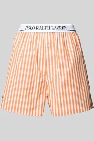 Ralph Lauren Szorty od piżamy o kroju relaxed fit z elastycznym pasem z logo