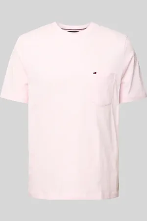 Tommy Hilfiger T-shirt o kroju regular fit z czystej bawełny