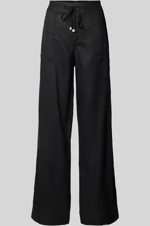 Ralph Lauren Spodnie lniane o luźnym kroju z tunelem model ‘JOVONIE’