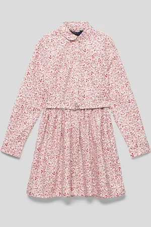 Ralph Lauren Sukienka midi w kwiatowe wzory