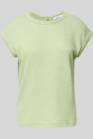 Opus Top z dzianiny z krótkimi rękawami model ‘Spunki’
