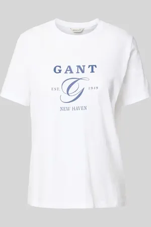 GANT T-shirt z nadrukiem z logo