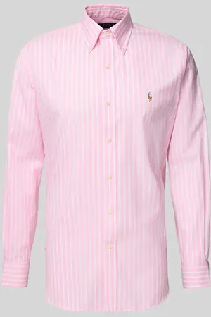 Ralph Lauren Koszula biznesowa o kroju custom fit z kołnierzykiem typu button down