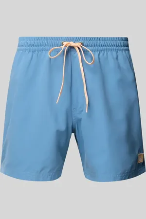 Quiksilver Spodenki kąpielowe z detalem z logo i elastycznym pasem