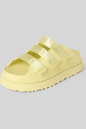 UGG Sandały z zapięciem na rzep model ‘GOLDENGLOW’