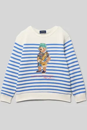 Ralph Lauren Bluza z prążkowanymi wykończeniami