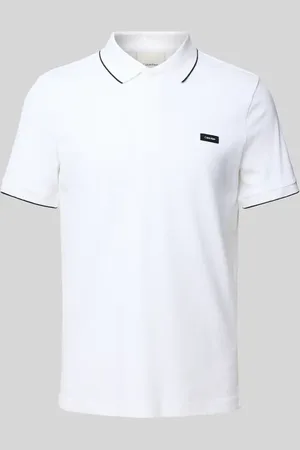 Calvin Klein Koszulka polo z detalem z logo