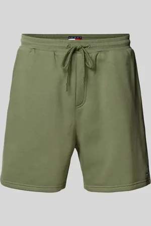Tommy Hilfiger Szorty z dzianiny dresowej o kroju regular fit z mieszanki bawełny