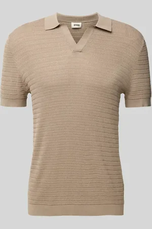 Drykorn Koszulka polo o kroju regular fit z dekoltem w serek model ‘BRAIAN’