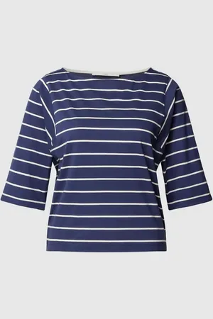 lanius T-shirt z dekoltem w łódkę