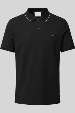 Calvin Klein Koszulka polo z detalem z logo