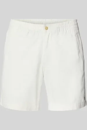 Ralph Lauren Szorty z wyhaftowanym logo i elastycznym pasem