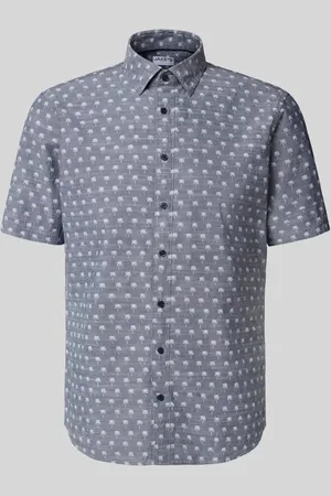 Jake*s Koszula biznesowa o kroju casual fit z rękawem o dł. 1/2