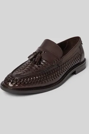 GANT Mokasyny typu tassel loafer z efektem plecionki model ‘Lozham’