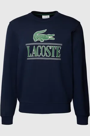 Lacoste Bluza o kroju classic fit z nadrukiem z logo
