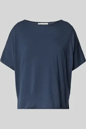 Marc O’ Polo Bluzka o kroju oversized z dzianiny z mieszanki bawełny i lnu