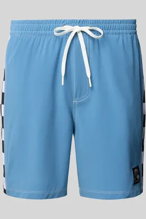 Quiksilver Spodenki kąpielowe o kroju relaxed fit z naszywką z logo