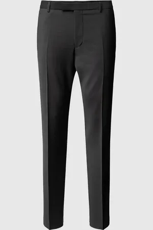 Strellson Spodnie do garnituru o kroju slim fit w kant ‘Flex Cross’