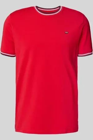 Christian Berg T-shirt z prążkowanymi wykończeniami