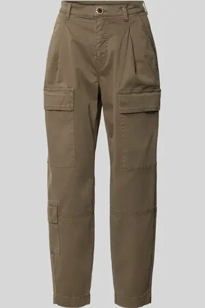 Mac Spodnie cargo o skróconym kroju regular fit