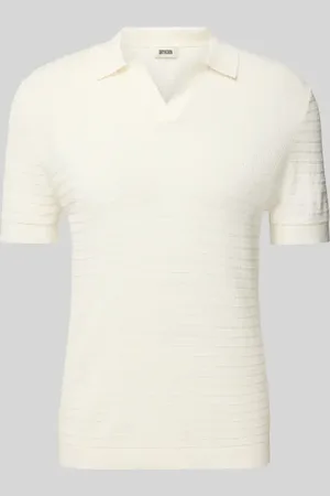 Drykorn Koszulka polo o kroju regular fit z dekoltem w serek model ‘BRAIAN’