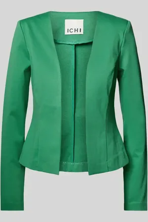 Ichi Żakiet o kroju slim fit ze szwami działowymi model ‘KATE’