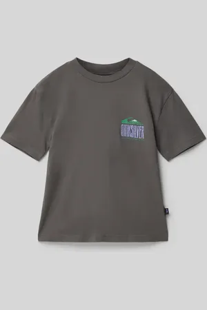 Quiksilver T-shirt z nadrukiem z logo