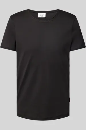 JOOP! T-shirt z prążkowanym, okrągłym dekoltem model ‘Caspian’