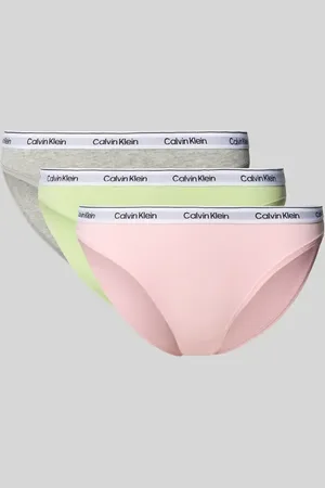 Calvin Klein Figi z elastycznym paskiem z logo w zestawie 3 szt. model ‘MODERN’
