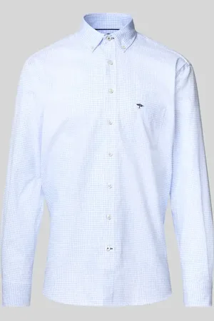 Fynch-Hatton Koszula casualowa o kroju regular fit ze wzorem w paski model ‘All Season’