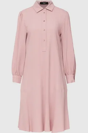 Max Mara Sukienka koszulowa z wiązanym paskiem model ‘VALS’