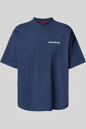 Prohibited T-shirt o kroju oversized z nadrukiem z logo