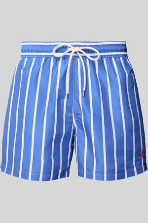 Ralph Lauren Spodenki kąpielowe o kroju relaxed fit z tunelem model ‘TRAVELER’